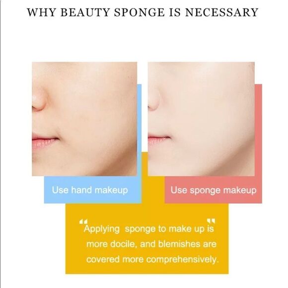 💕Brand Purple New 7 Pieces Professional Beauty Blender Sponge - Picture 5 of 12